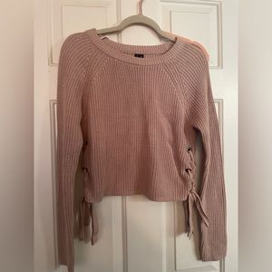 Crop sweater